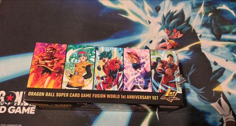 Dragonball Fusion World 1st Anniversary Set Japanese