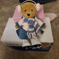 Blue Jean Teddy Bear