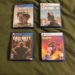 Ps4, Ps5 Games 