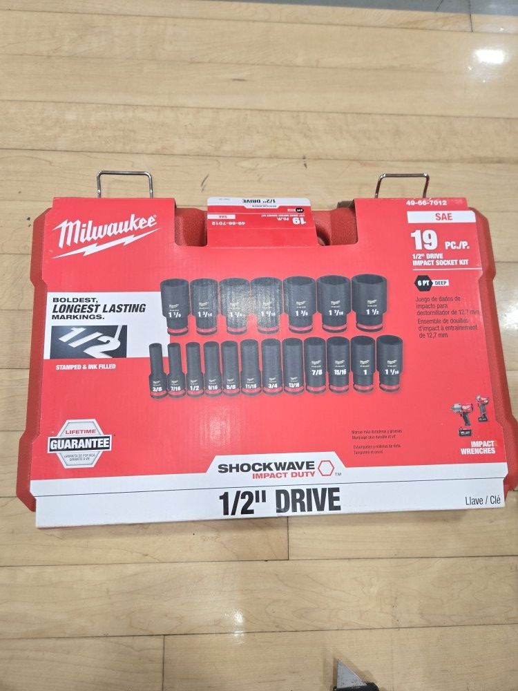 Milwaukee 19 Pcs Socc