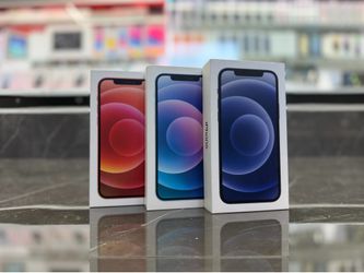 iPhone 12 (Unlocked) (Take It Home In Payments/ llévatelo a casa en pagos) only $10 down