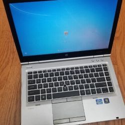 HP EliteBook 14" Business Grade Laptop Intel Core i5 CPU 4 GB Ram 64 GB SSD DVD-RW Webcam WiFi Bluetooth Windows 10 Professional 