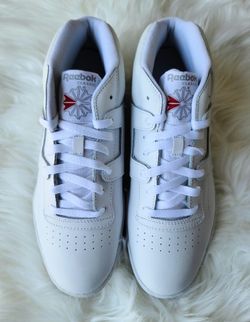 Reebok Workout Mid OG Soulja Rees White Warm Grey Size 10 for Sale in Houston TX OfferUp
