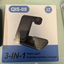 3-in-1 foldable wireless charging stand