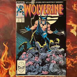 1988 Wolverine #1 (🔑 Debut Black Costume)