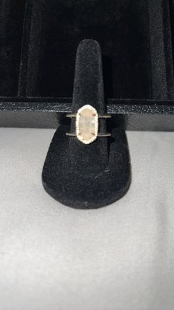 Kendra Scott Elyse Double Band Ring Size 7