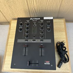 DJ-Tech DIF-1S High Performance 2-Channel DJ Scratch Mixer Music Sound Party  