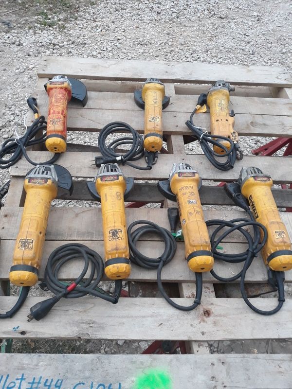 Dewalt 4 1/2 grinders for Sale in Houston, TX OfferUp