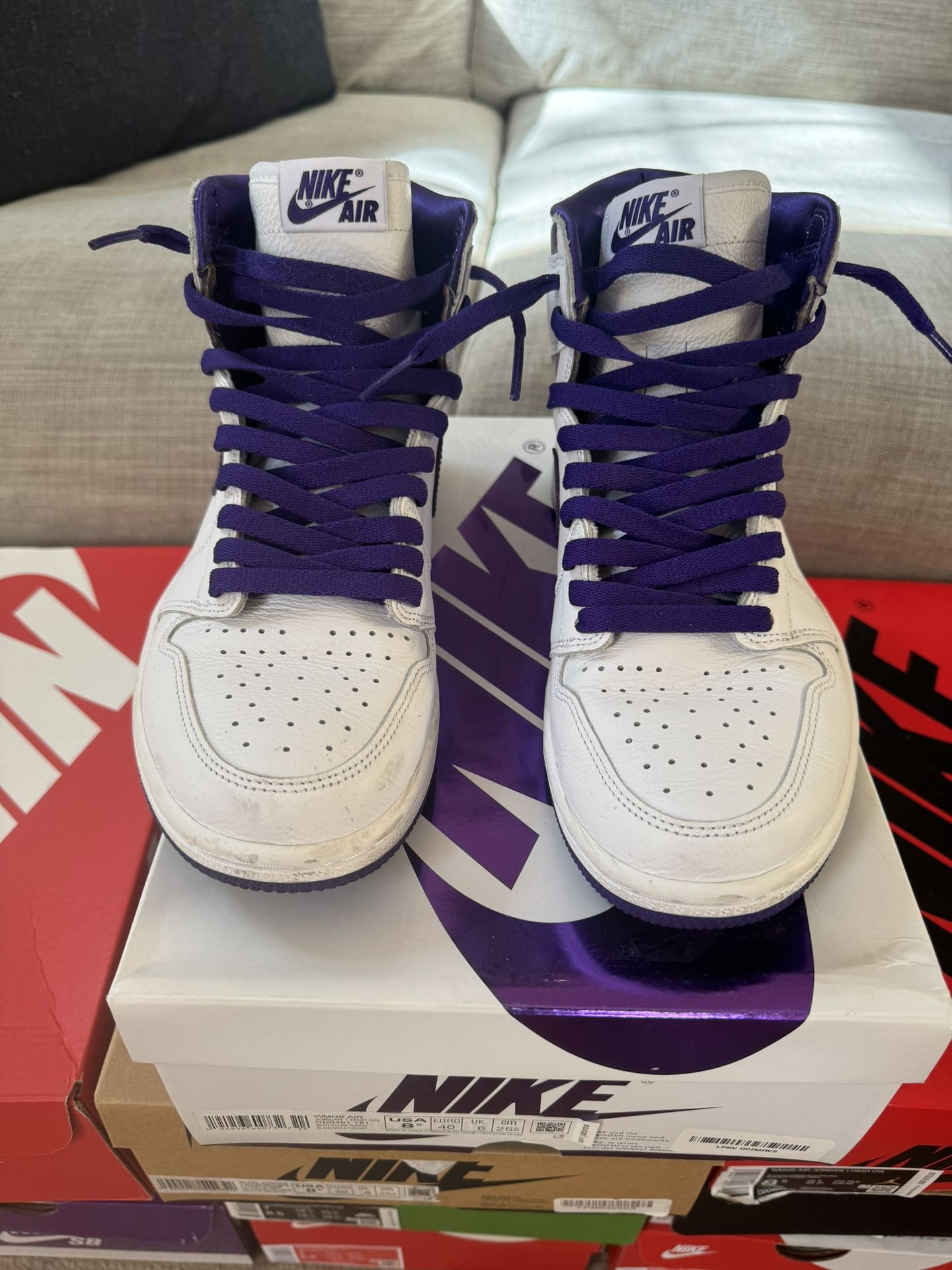 2021 Wmns Air Jordan High OG 'Court Purple' - Main Image
