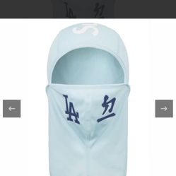 Supreme MLB Dodgers Face Mask