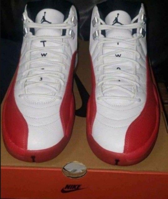 Jordan 12 Cherry  BRAND NEW