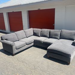 Havertys Sectional Couch Sofa Free Delivery 
