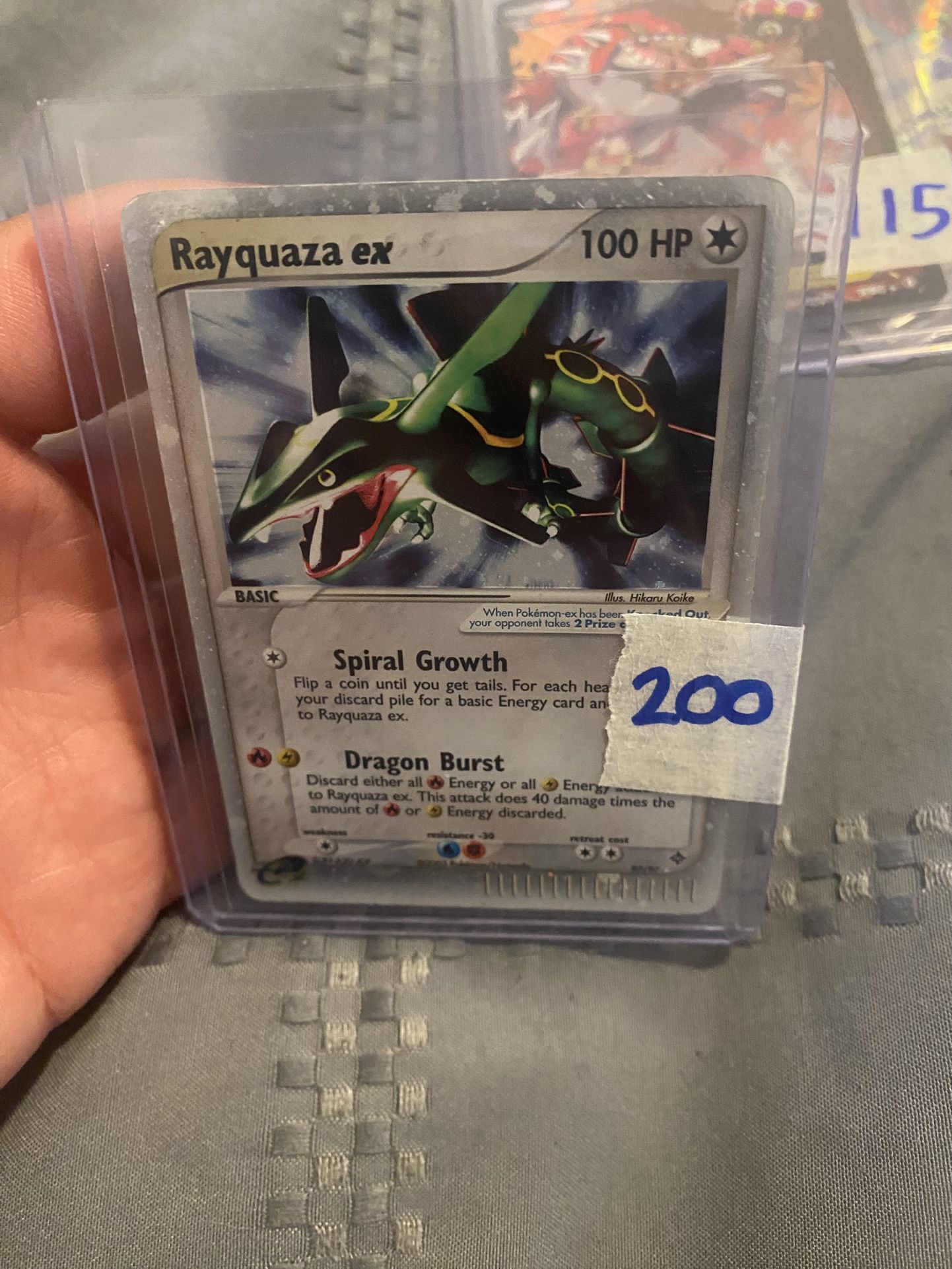 Rayquaza EX Mod / Light Play