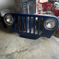 Grill For Older Type Jeep 