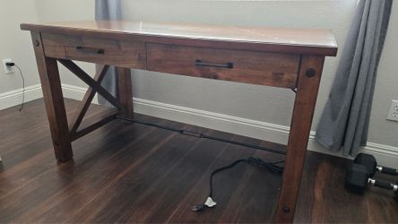 Whitman 54” Writing Desk from Costco – Built-In Power & USB Ports