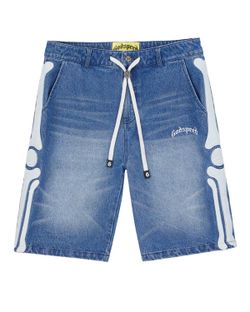 GODSPEED FEMUR DENIM SHORTS BLUE