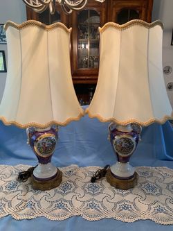 Ornate lamps