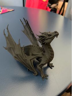 3-D printed dragon