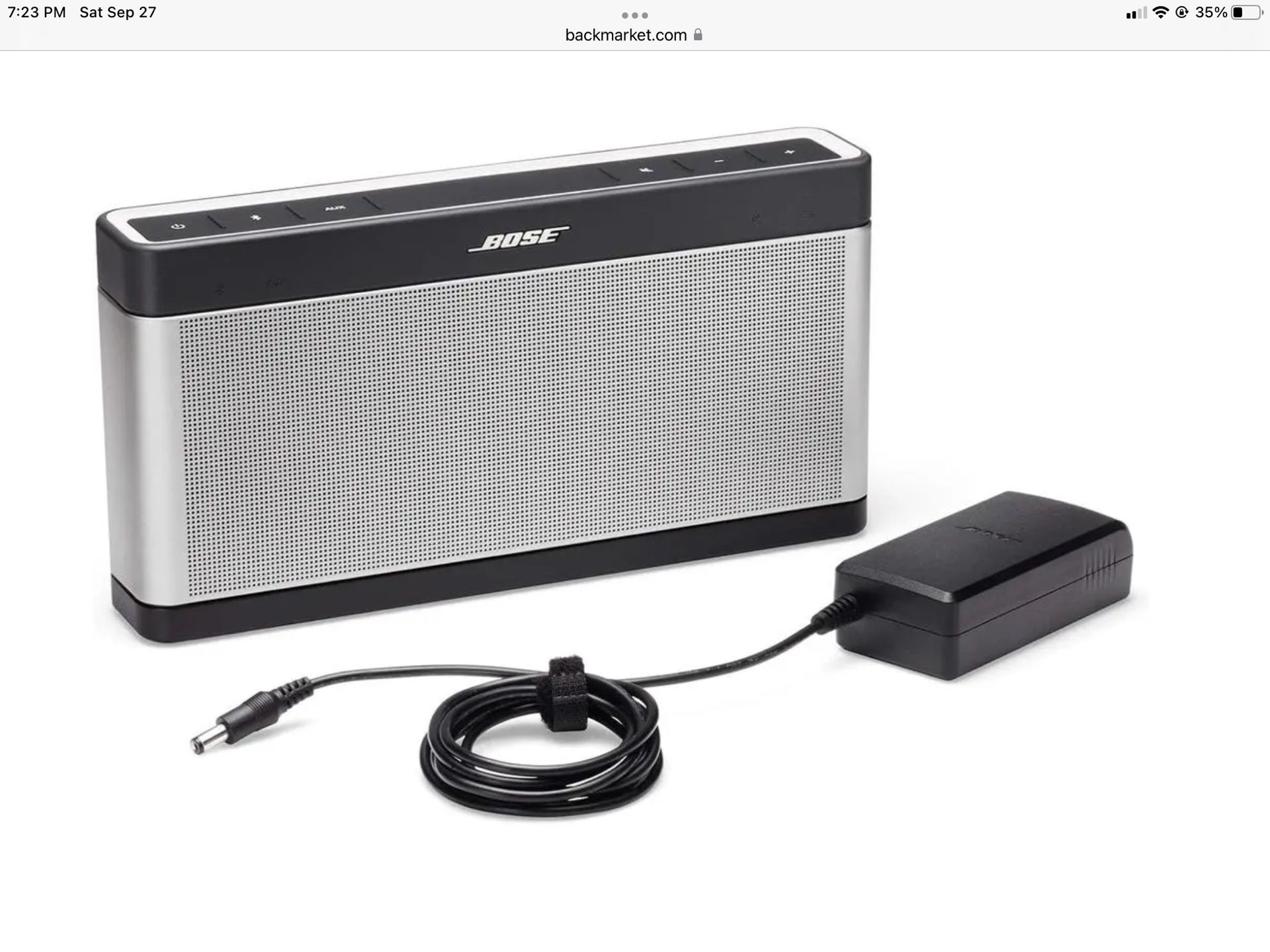 Bose SoundLink Bluetooth Speaker