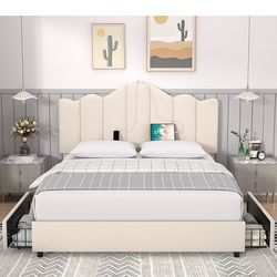 Brand new Queen Size Platform Bed Frame