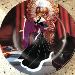 Disney Villains/Evil Queen Collector Plate