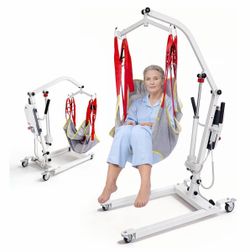 Hydraulic Mobility Lift Chair – Full Body Sling, 400lb Capacity(NEED GONE ASAP)