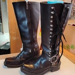 Women's Harley Riding Boots Sz 9