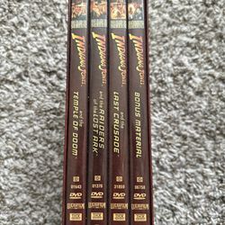 Indiana Jones DVD  Collection- Excellent Condition!!!