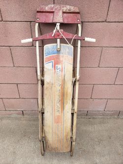 Antique Snow Sled