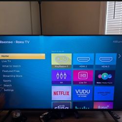 50 inch Roku TV's (Remote & Stand Included)