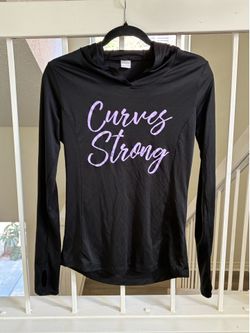 “Curves Strong” Athtletic Hoodie
