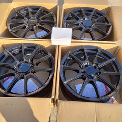 RIMS 17" CHEVY Cruze, CHEVY Trax, CHEVY Sonic. Buick Encore, Buick Verano BOLT PATTERN 5X105 BLACK ORIGINAL New rims