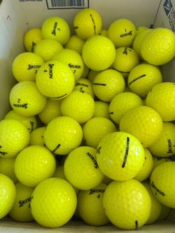 Srixon Softfeel yellow golf balls $10 for 15 balls
