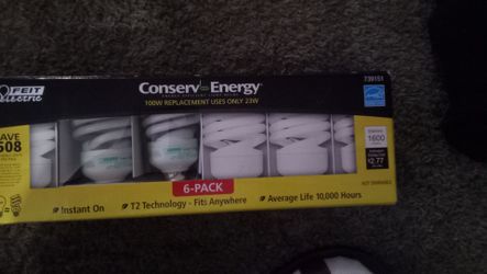 Conserve energy 1600 lumens bulbs