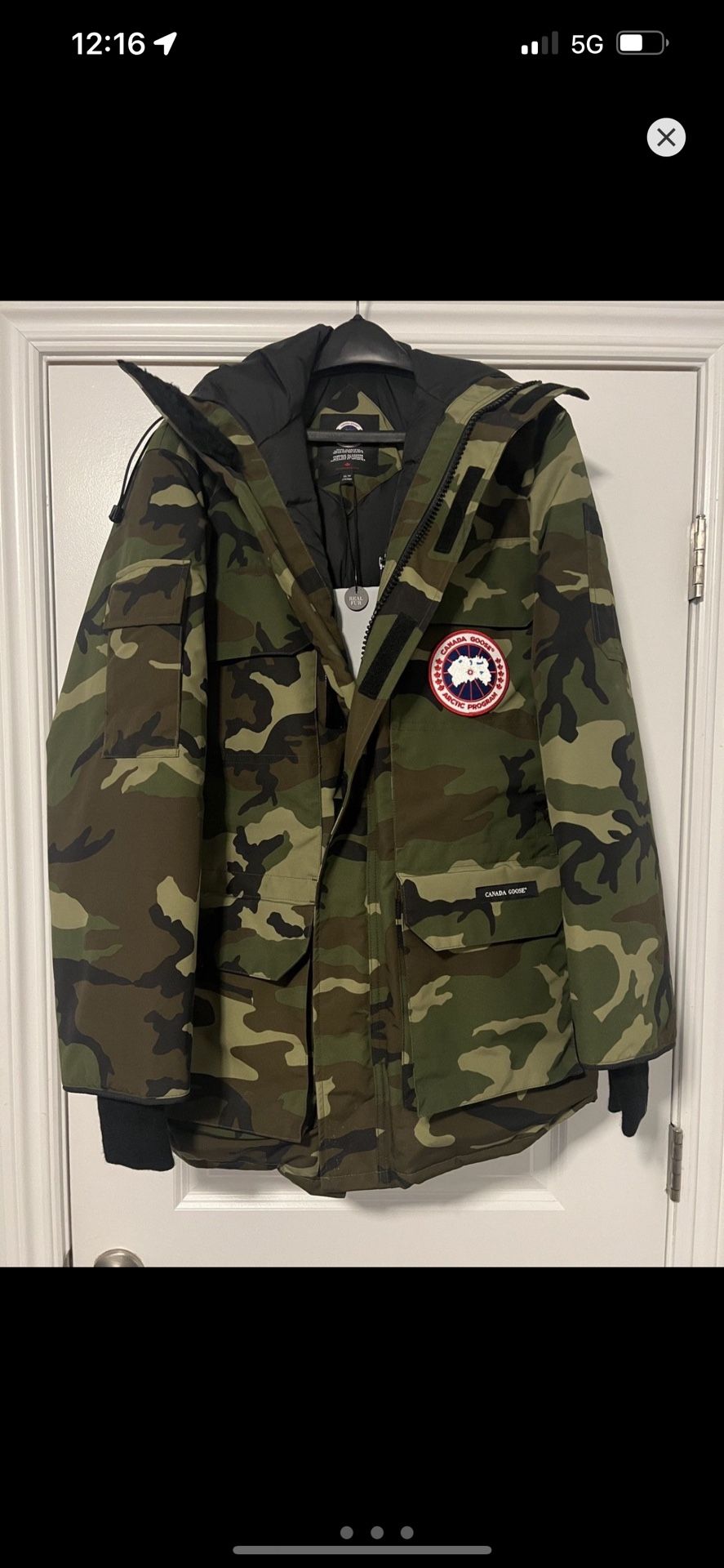 Canada Goose Expedition Parka Camo