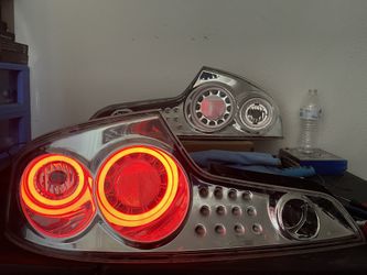 G35 Coupe Clear/halo Taillights