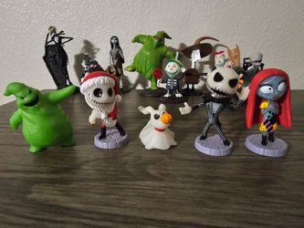 Nightmare before Xmas little action figures