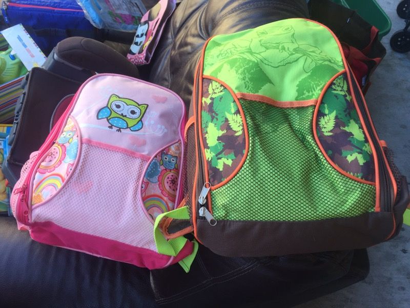 Two sleeping bags for a boy and girl