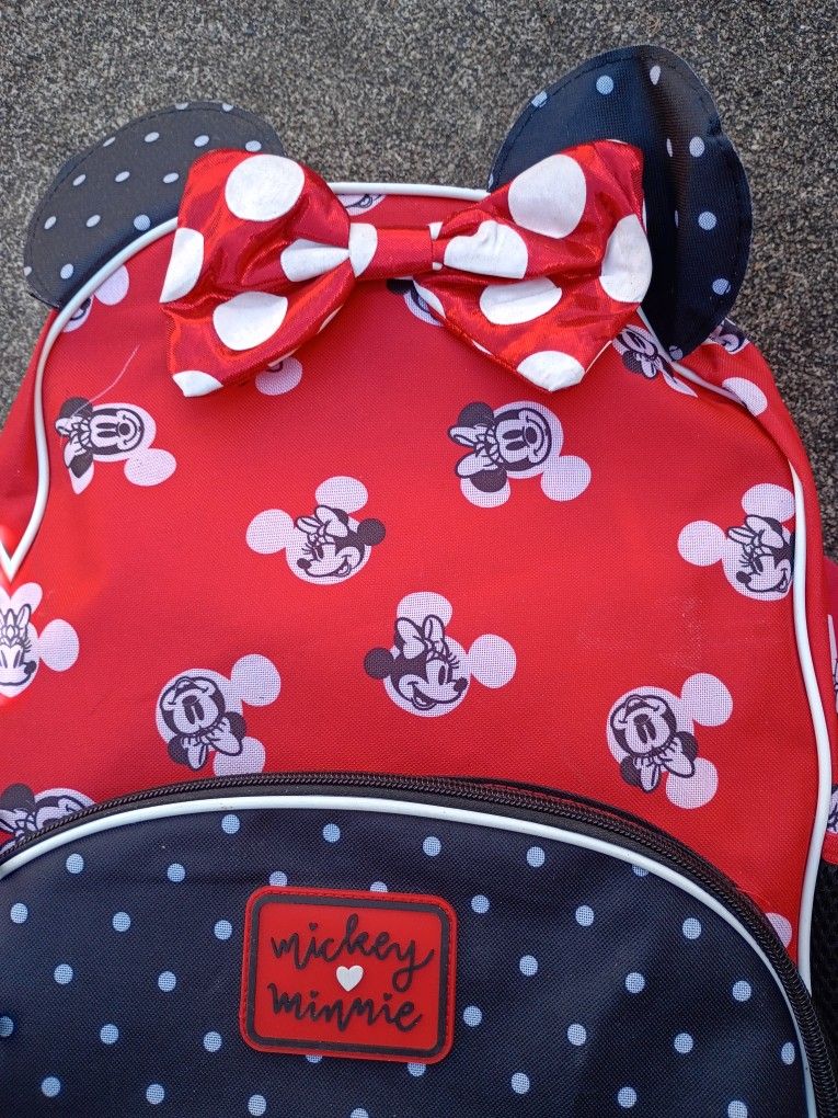 MINNIE MOUSE KIDS POLKA DOT BOW PRINT 