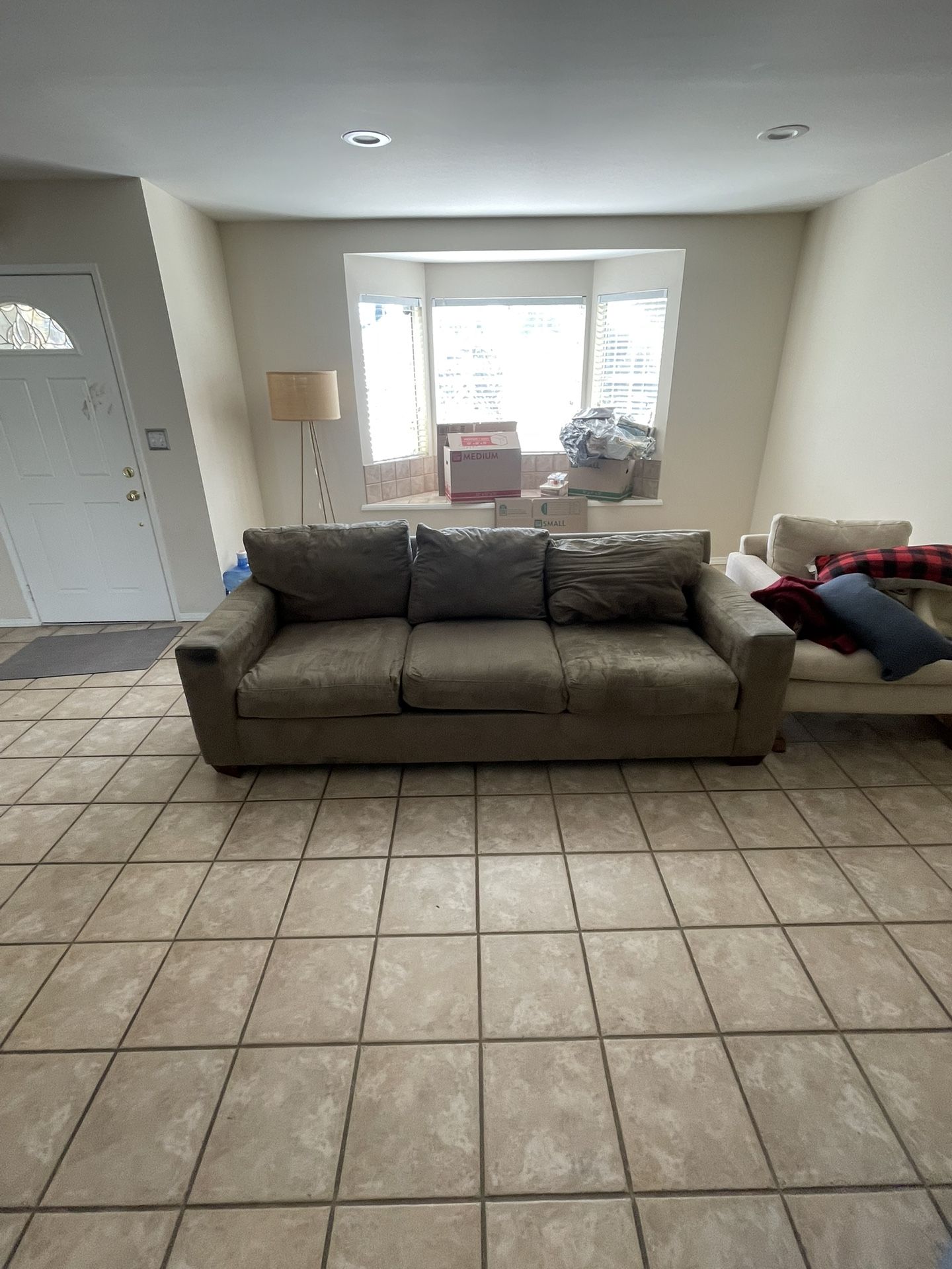 Sofa Bed Couch Mirror Chair Free Moving ! 