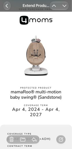 4 moms mamaroo swing