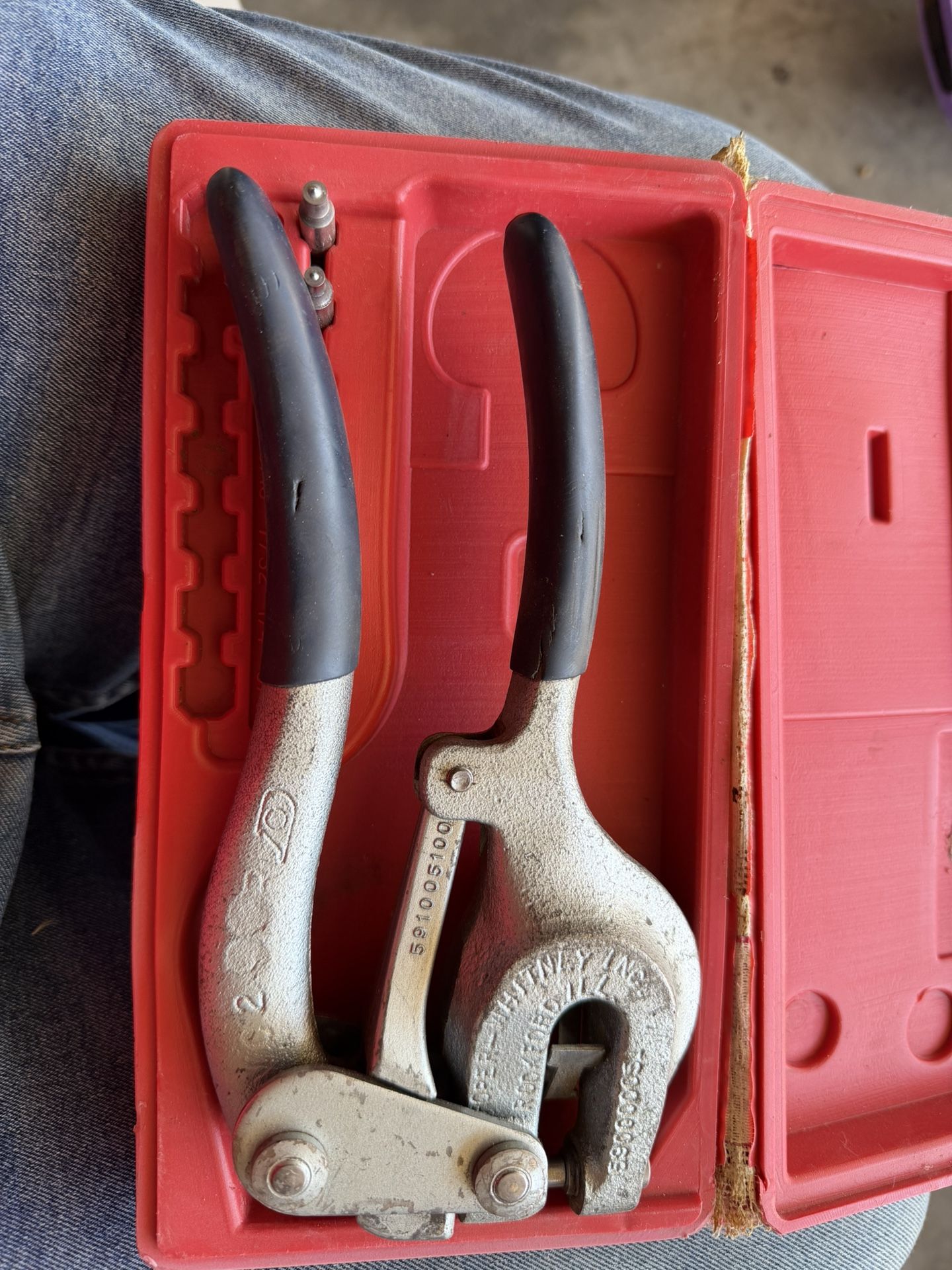 2 Roper Whitney #5 Jr Hand Punch