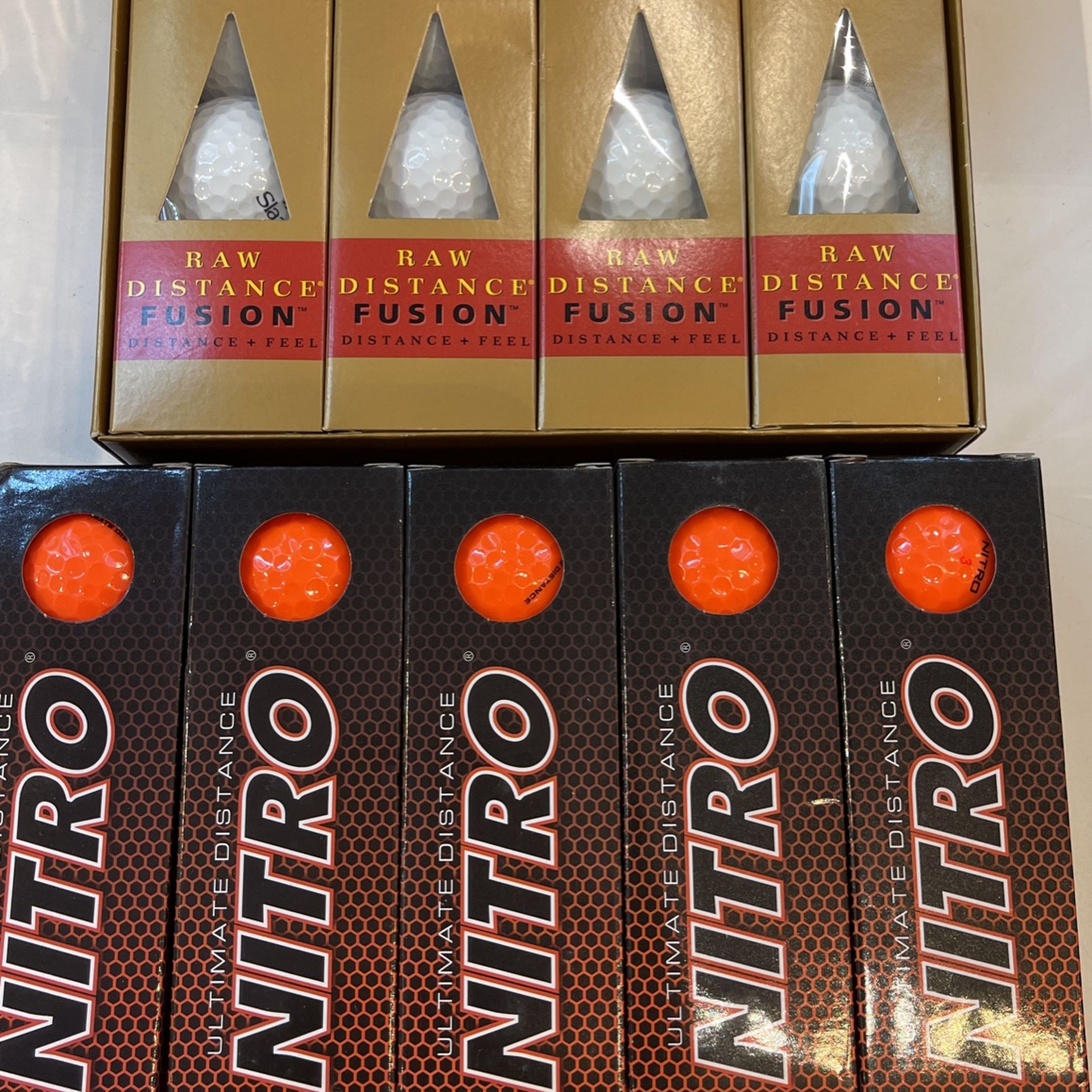 Slazenger 1Dz Nitro Orange 15 PCs Brand New Golf Balls