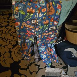 Peace And Love Silk Pants