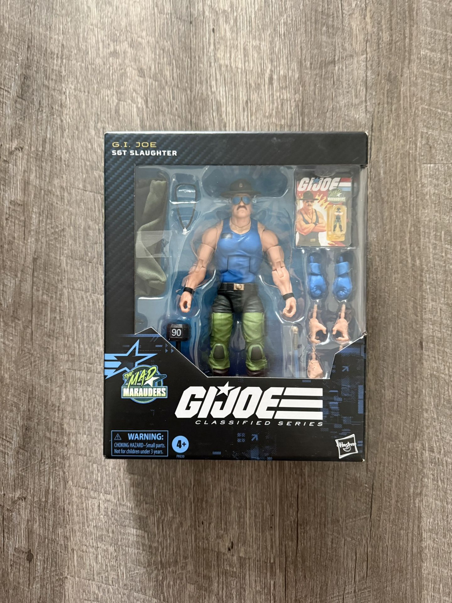 In Hand, Brand New, Never Opened - Hasbro - G.I. Joe - Classified Series - #129 - SGT Slaughter - Mad Marauders - 6” Inch Action Figure