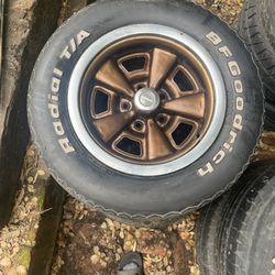 1971 Z28 Rims W/ Beauty Rings