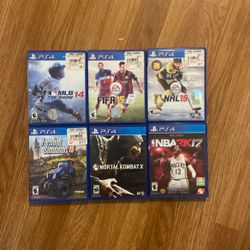 6 Set PS4 Bundle