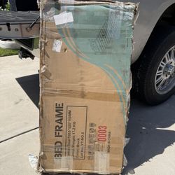 Black Twin Size Metal Platform Bed Frame/Mattress Foundation with Deluxe Headboard and Footboard, No Box Spring Needed