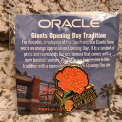 2026 San Francisco Giants Oracle Park Opening Day Stadium Giveaway Pin for Sale 