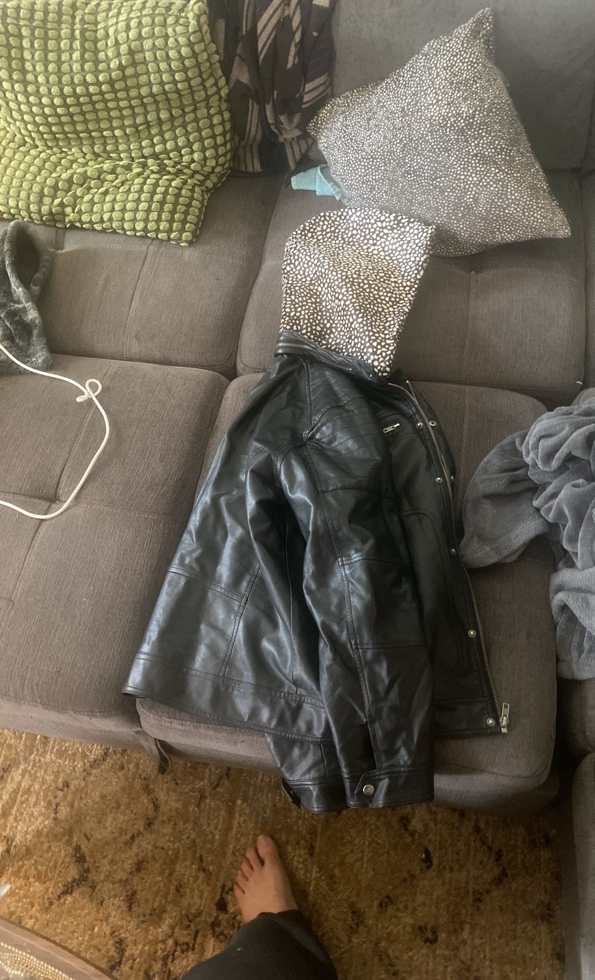 Leather Jacket Custom Hoodie Brazilian Leather!!!!